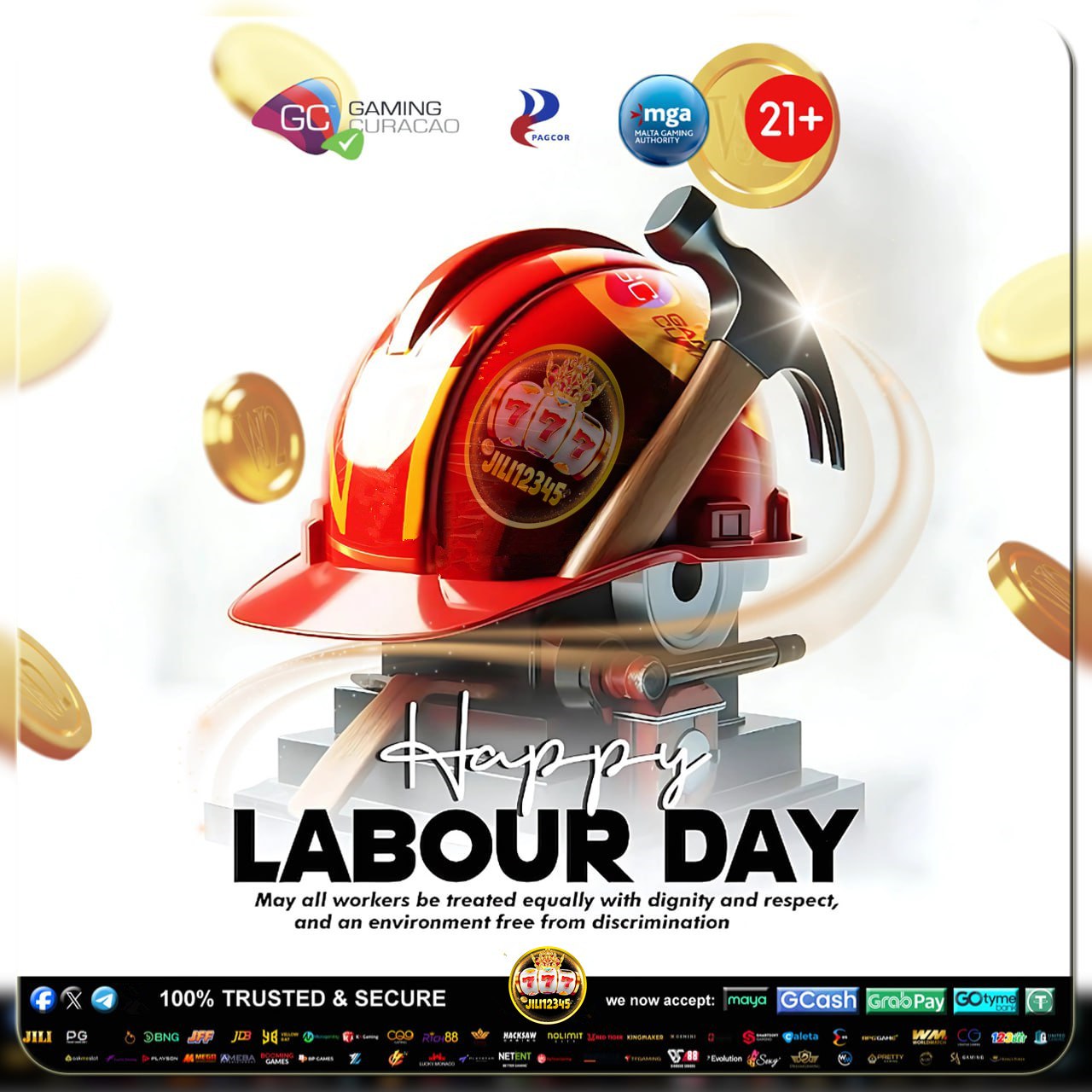 Ilustração de um jogo de roleta usado no jogo do tigrinho